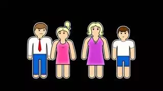 يسكتها بيده لإبقاء جلسة الجنس بينهما سرية